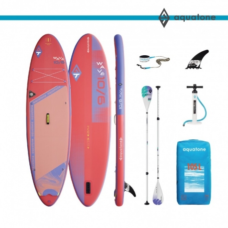 Deska SUP Aquatone Wave 10'6" 320cm /pompka/wiosło/leash