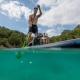 Wiosło SUP Jobe Stream Carbon 40 SUP Paddle 3-częściowe