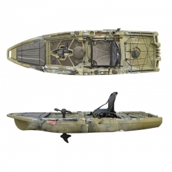 Kajak wędkarski Scorpio Pedal Fish big 95 z pawężą pod silnik