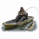 Kajak wędkarski Scorpio Pedal Fish big 95 z pawężą pod silnik