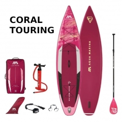 Deska SUP Aqua Marina Coral Touring 11'6"/ pompka/ wiosło